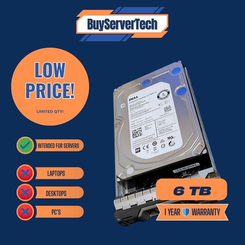 Dell nwccg 6tb - 7.2k, 6gbps